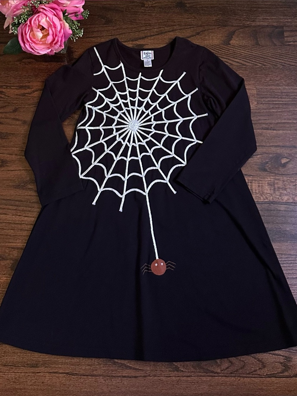 Cotton Kids spiderweb dress, size 8